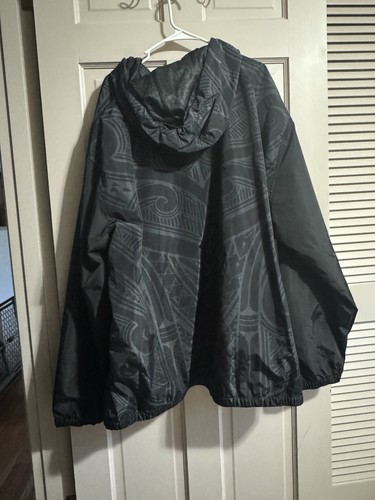 Tanoa TOHORA Wind Breaker MWB002 Rain Jacket Size 4X Black - Picture 8 of 9