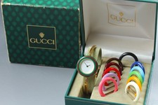 Vintage Gucci Change Bezel 11/12.2 12 Colors Women's Watch 26mm 1506650