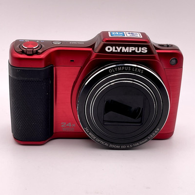 Olympus SZ-15 Digital Camera – Red – Does Not Turn On – For Parts