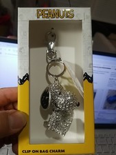 Peanuts Snoopy Bag Charm In Box
