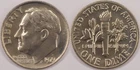 United States 1979 10 Cents Roosevelt Dime KM#195a Clad Torch Olive Oak Branch