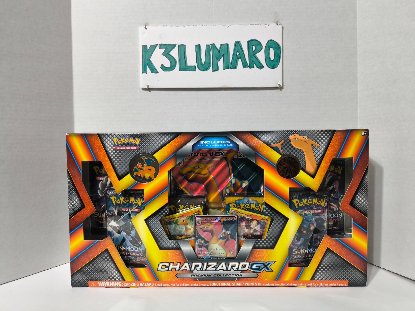Pokemon Charizard GX Premium Collection Box Sealed