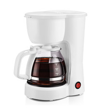 Mainstays White 5-Cup Coffee Maker New
