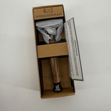 NOWASTEMAN EcoGlide Bamboo Safety Razor Reusable Eco Friendly Shaving Set