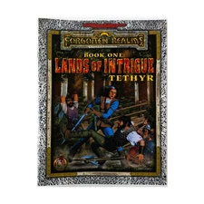 TSR Forgotten Realms Misc Lands of Intrigue - Book 1, Tethyr Only! VG+