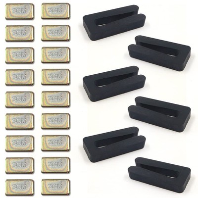 6 Sets Deckenventilatorflügel-Balancing-Kit Ventilatorgewicht-Balancing-Kit 6...
