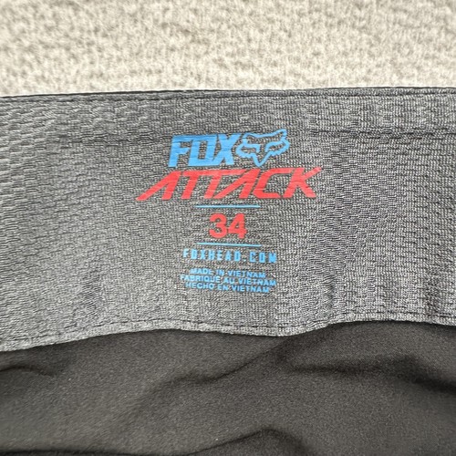 Fox Racing Shorts Herren 34 schwarz grau Attack Mountainbike MTB Radsport Trail - Bild 7 von 13