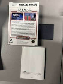 BATMAN RETURNS (Atari Lynx, 1992) Complete In Box - Cib Tested working