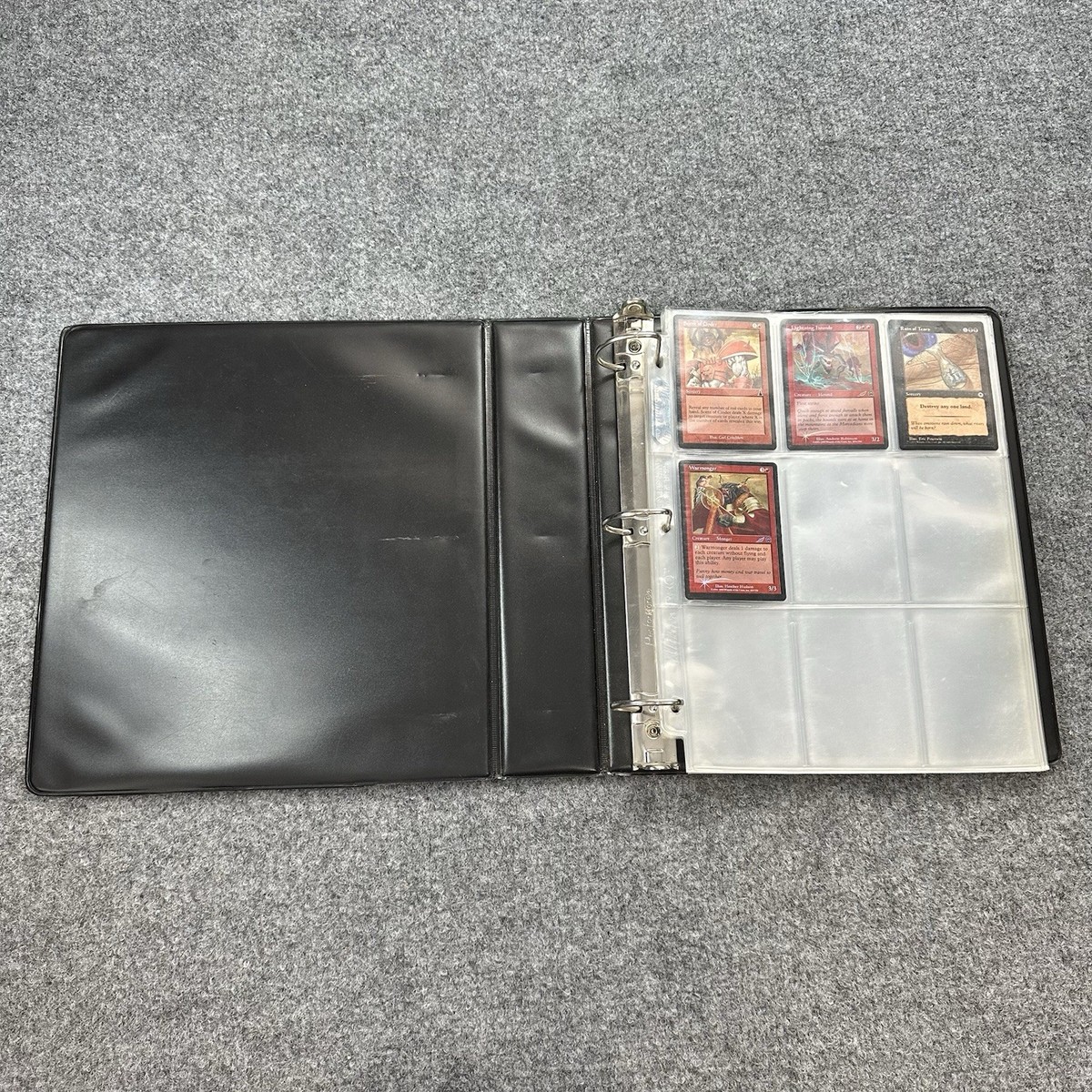 MTG ネメシス 公式カードファイルバインダー MTG ネメシス 公式カードファイルバインダー