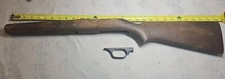 Vintage Wood Rifle Stock From An Early Lever-action Firearm With Trigger Guard