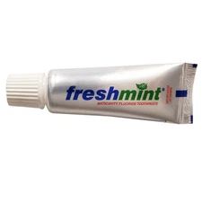 144 Freshmint Anticavity Fluoride Toothpaste Travel Size Tubes 0.6 oz