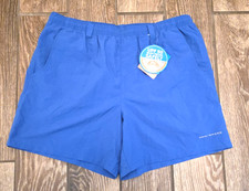 Columbia PFG Backcast III Water Shorts Nylon Lined Blue 6 inch Pockets L NWT