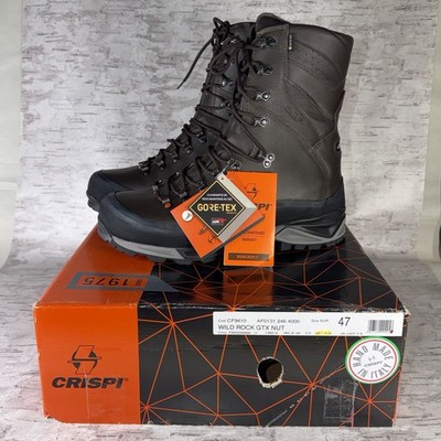 New Crispi Wild Rock GTX NUT Men s Boots Mens Size 13 CF9410 Gore-Tex -With Box