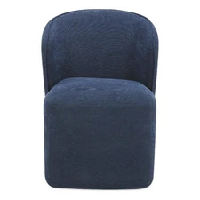 Moe's Home Collection Larson Dining chair Fabric Blue
