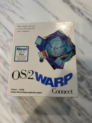 IBM OS/2 Warp Connect Version 3 CD-Rom Vintage Computer Software (New & Sealed)