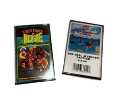 Lot of 2 Cassettes First Family of Reggae/ The Real Authentic Sampler RARE