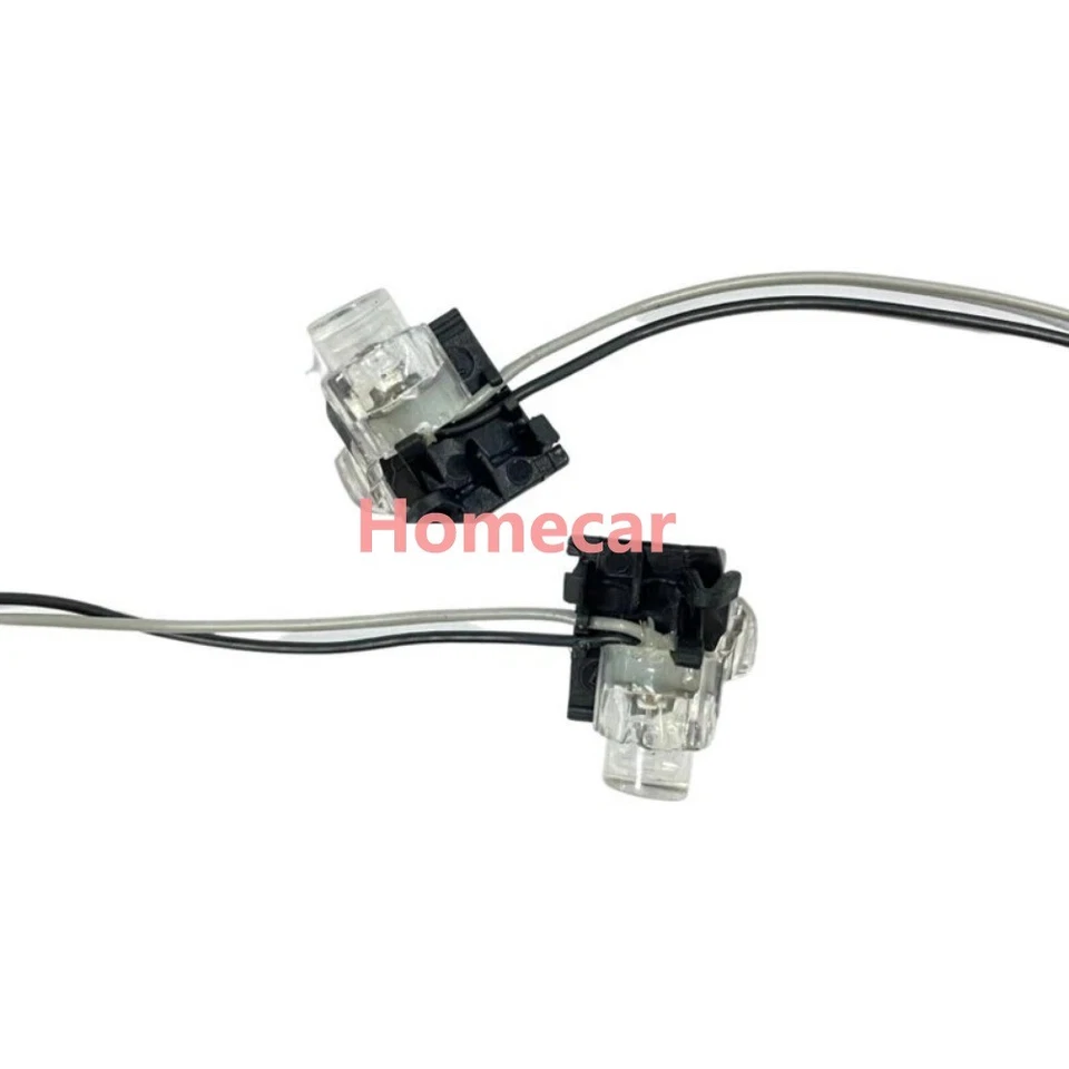 Pair Door External Handle Lights for Audi A6 C7 A8 A7 4H0947133A and 4H0947134A - Image 3 of 4