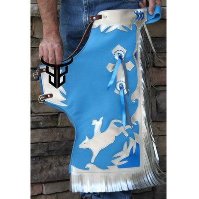 Custom Bull riding Chaps for Kid's/Toddler/Teen Handmade Free Delivery Worldwide