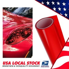 NEW Fit For Car and motorcycle Headlight, Tail Lights, Fog Lights Vinyl Film Red