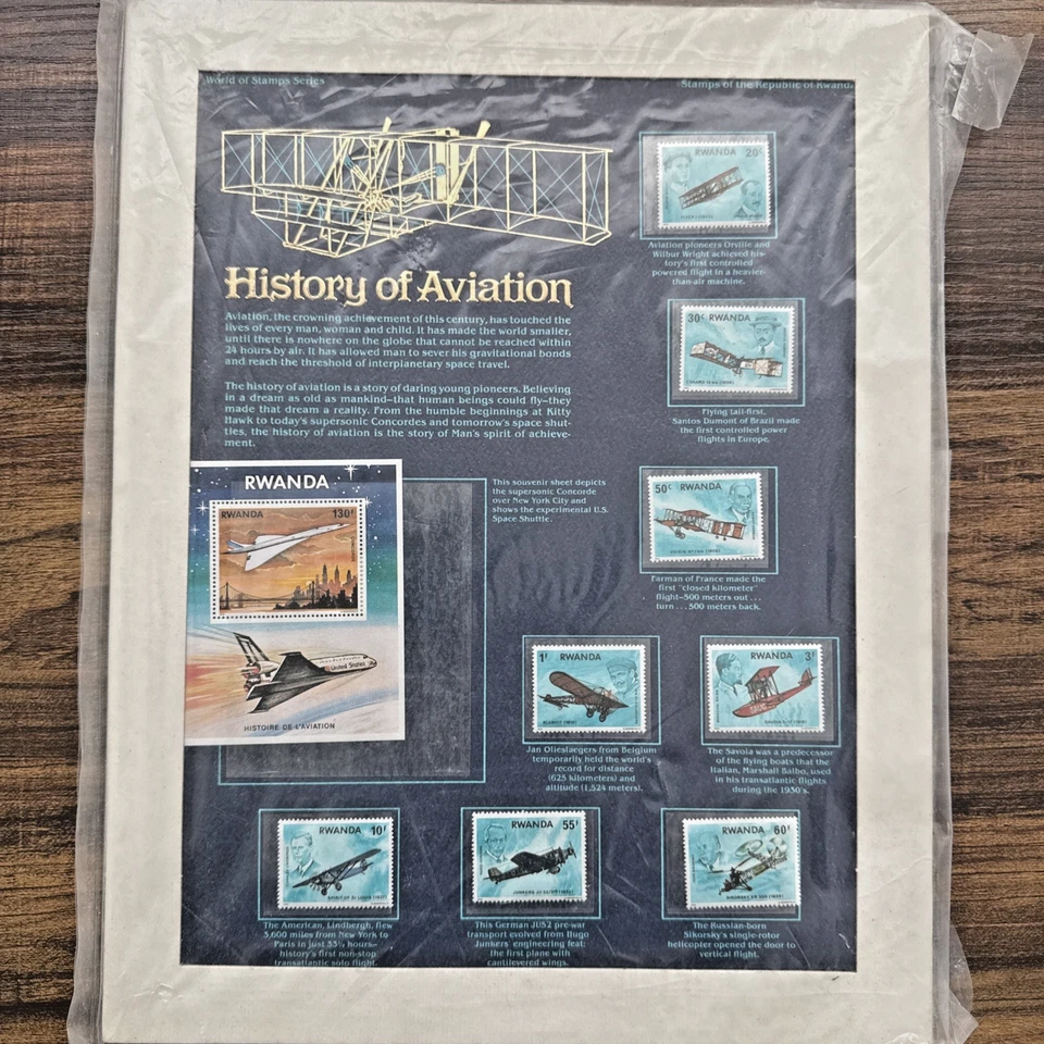 world of stamps series Stamps Of The Republic Of Rwanda GB2 - Image 2 of 2