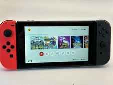 Nintendo Switch Console  Red Gray Joy Con Handheld