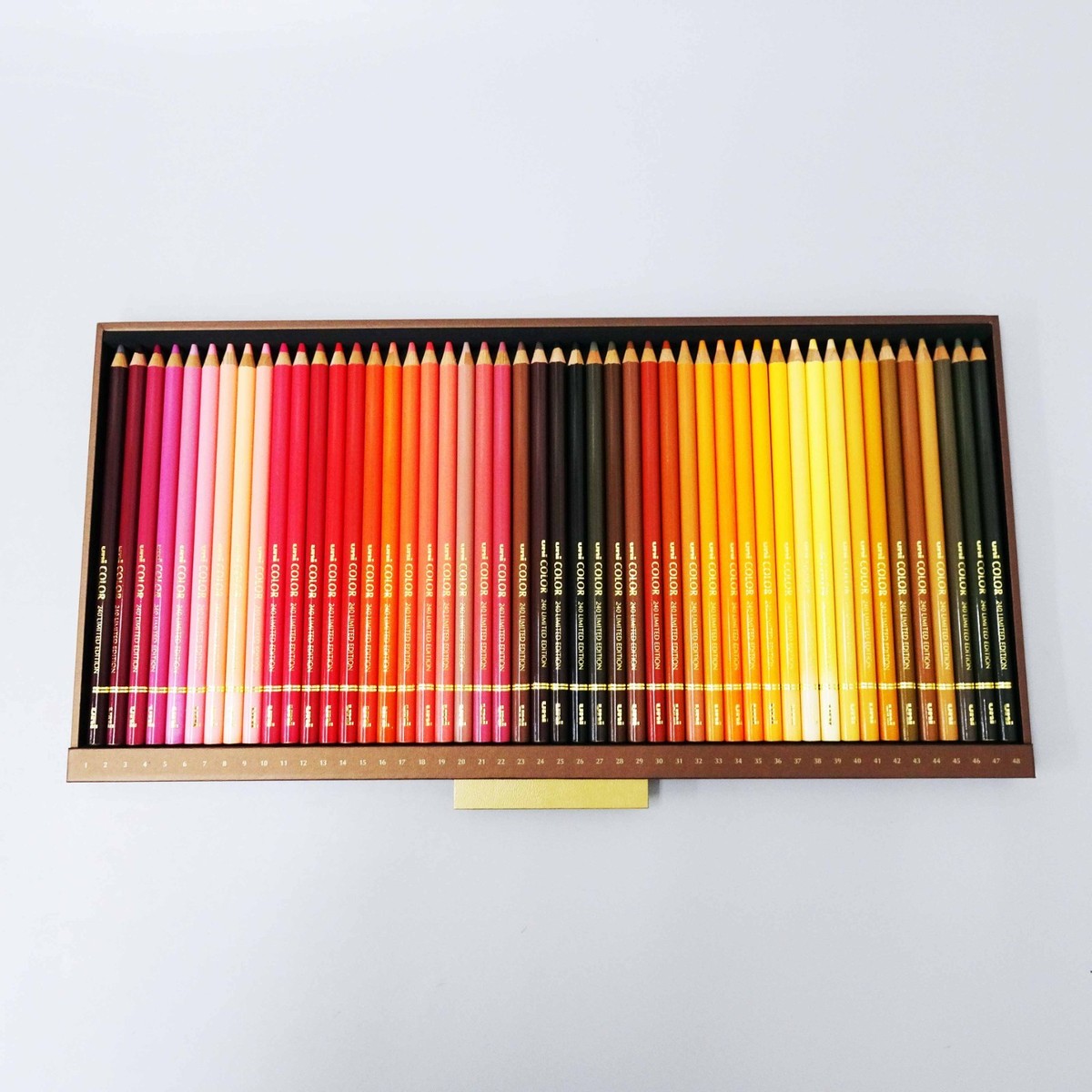 50th anniversary 240 Uni color Mitsubishi Color Pencil 5000
