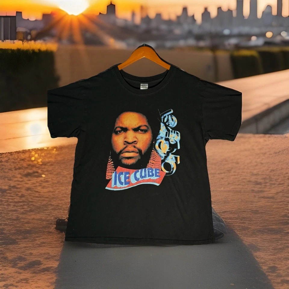 Camiseta Ice Cube De Colección Para Hombre L Negra Qué Puedo Hacer Camiseta Hip Hop Rap Años 90 Foto 2 de 4