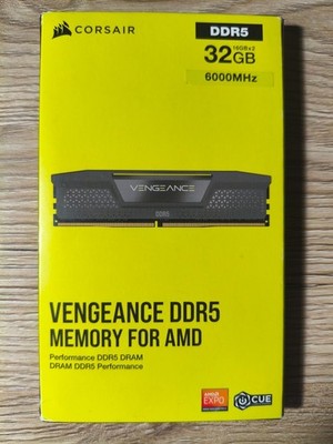 CORSAIR Vengeance DDR5 32GB (2x16GB) DDR5 6000MHz CL36 AMD Expo Intel XMP iCUE