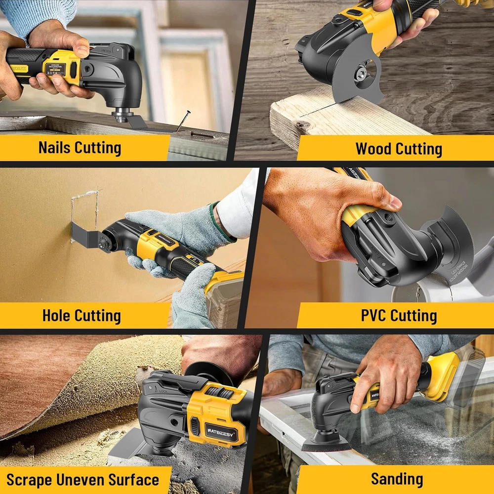DeWalt 20V Max Cordless Oscillating Multi-Tool with Battery DeWalt 20V Max Cordless Oscillating Multi-Tool with Battery
