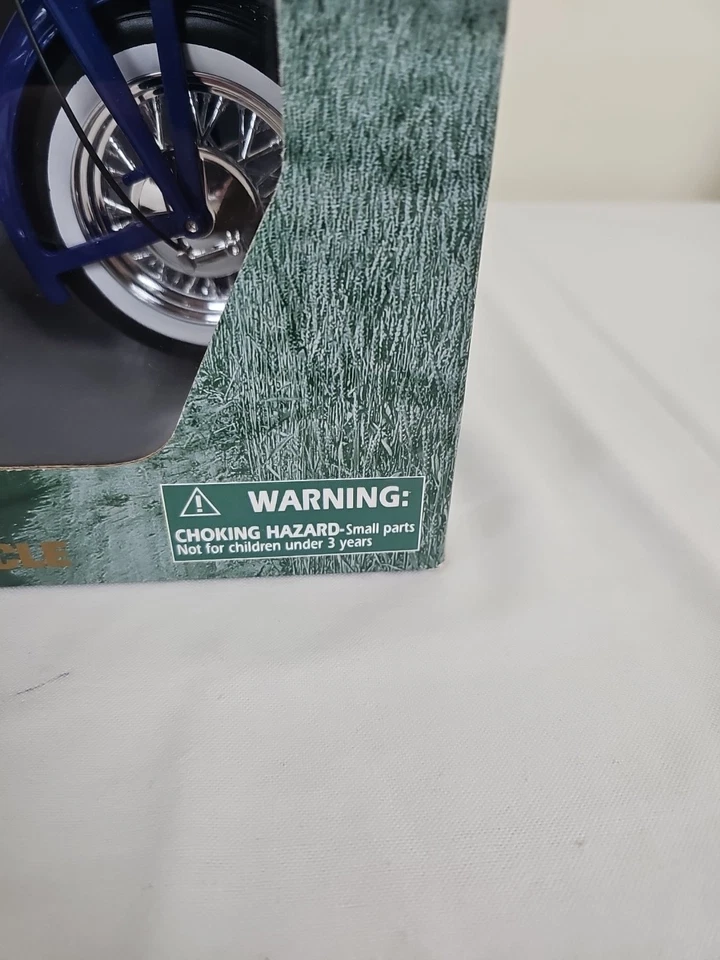 Vintage NewRay Indian Motorcycle 1:6 Die-Cast Model Cruiser Boxed Display, 53603 - Image 2 of 4