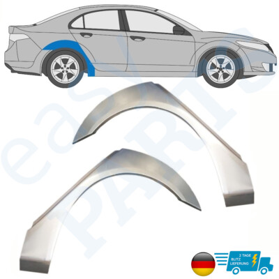 Für Honda Accord 2008-2016 Hinten Kotflügel reparatur blech Paar