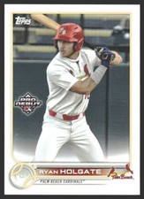 Ryan Holgate #PD-21 2022 Topps Pro Debut Palm Beach Cardinals