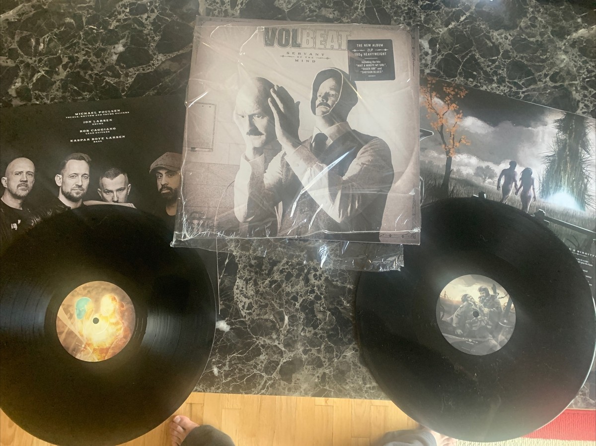 VOLBEAT Servant Of The Mind Gatefold 180G Vinyl 2LP Opened
