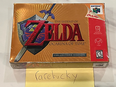 The Legend Of Zelda Ocarina Of Time Collector's Nintendo 64 N64 in Box  *CCGHouse