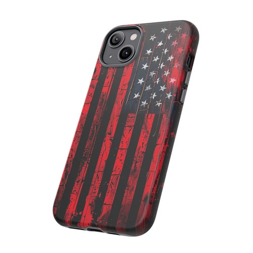 iPhone/Galaxy/Google Rugged American Flag Neon Colors Patriotic Tough Phone Case - Picture 77 of 274