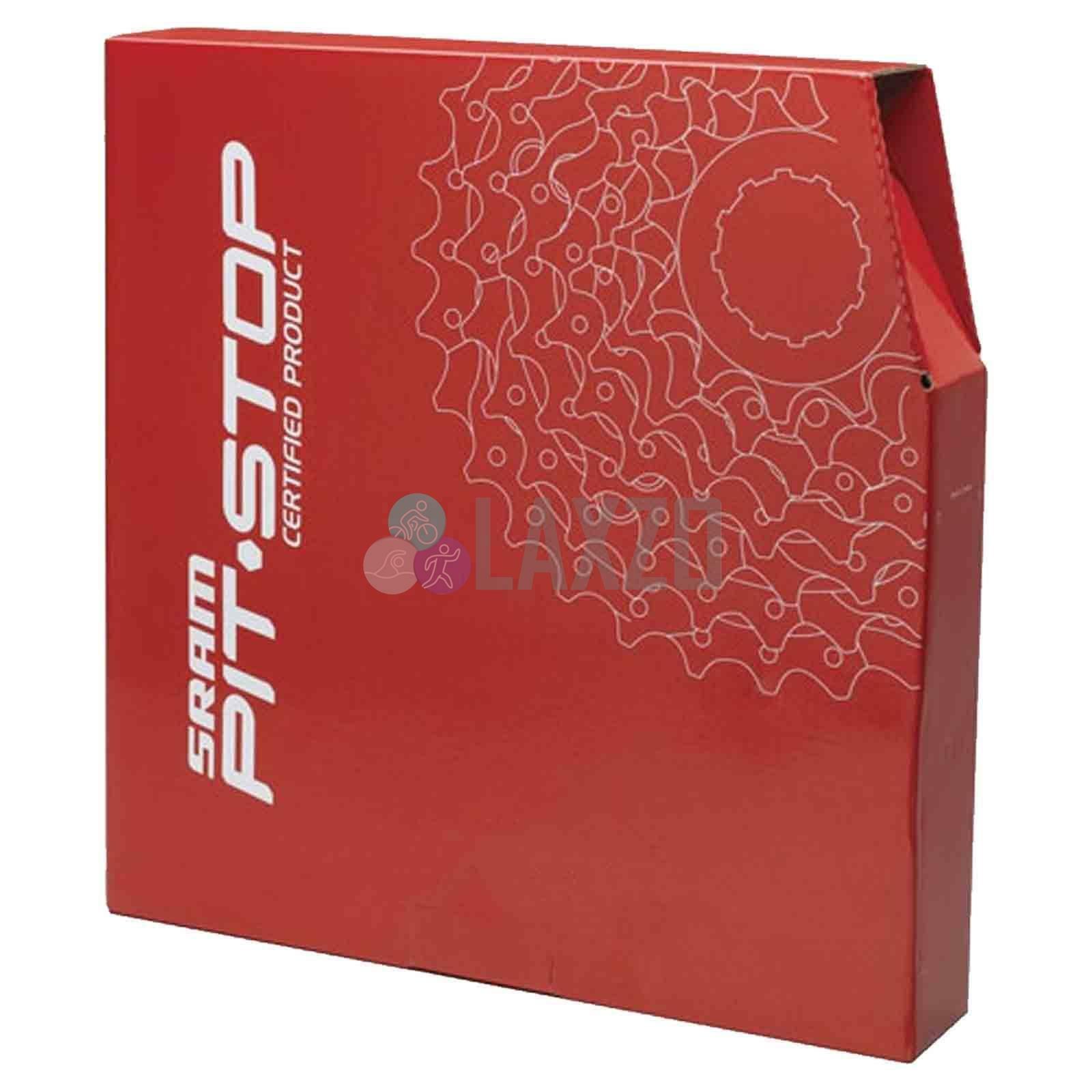 Sram Pitstop Umwerfer Fahrrad Kabel Gehäuse in Feile Box 4mm 30m Lang Schwarz Sram Pitstop Umwerfer Fahrrad Kabel Gehäuse in Feile Box 4mm 30m Lang Schwarz