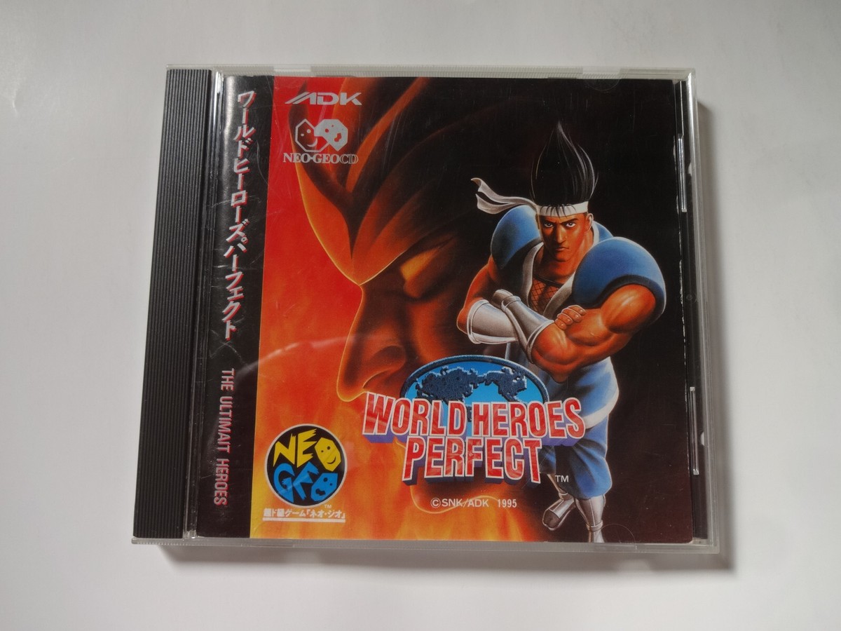 その他 WORLD HEROES PERFECT NEO GEO CD WORLD HEROES PERFECT SNK NEO GEO CD NCD 1995 Fighting Game