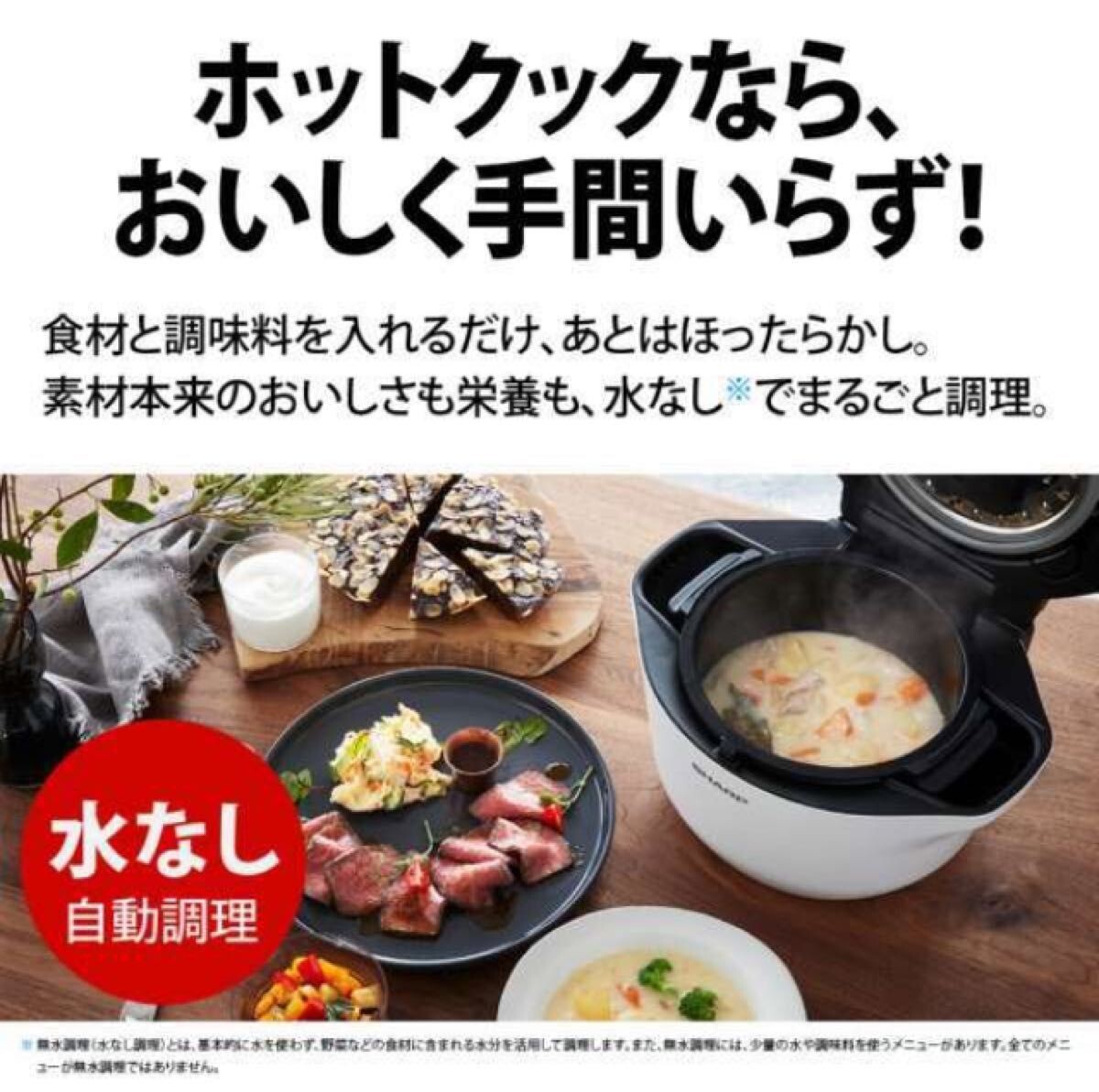 Sharp HEALSIO Hot Cook KN-HW16G 1.6L White Auto Cook 100VAC 50/60 