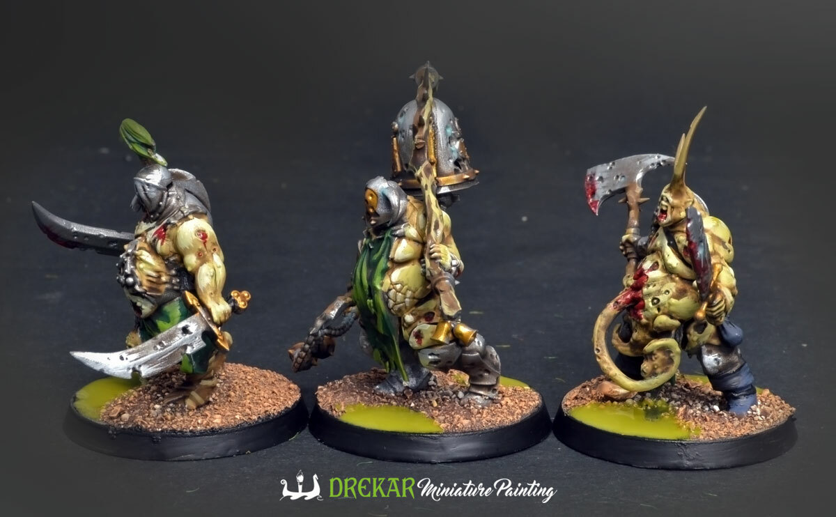 Miniature Age Of Sigmar Putrid Blightkings - Maggotkin Of Nurgle Per Age Of Sigmar, GW, Nuovi Su Sprue, Con Basi Miniature Games Workshop Nuove - Foto 6