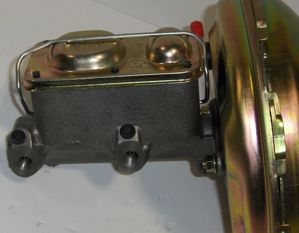 Chevy Camaro Firebird 1970 + 11" freno eléctrico refuerzo cilindro maestro con purgas Foto 4 de 4