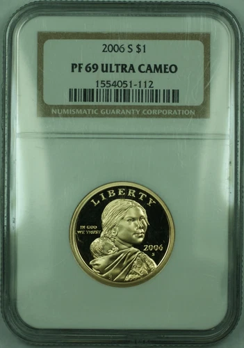2006-S Proof Sacagawea Dollar $1 NGC PF-69 DCAM 