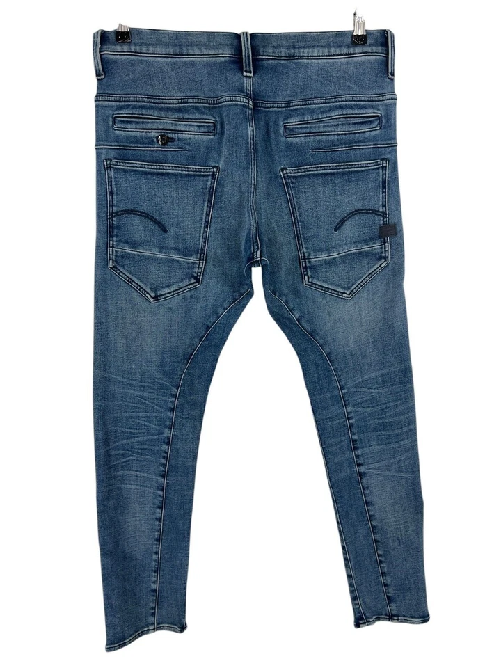 G-Star Raw D-Staq 3D Slim Herren Jeans Größe W32 L30 - Bild 2 von 4
