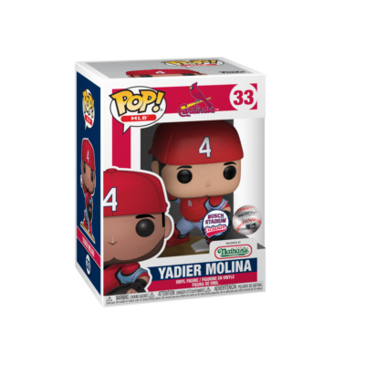 Funko Pop! Vinyl: Yadier Molina - LLC (Stlo) St. Louis Cardinals (Exclusive) #33