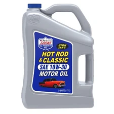 Lucas Oil 10679 Hi-Performance Hot Rod & Classic Car 10W-30 Oil 5 Quart Bottle