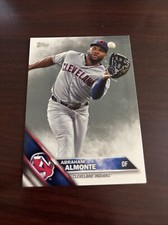 2016 Topps - #556 Abraham Almonte Cleveland Indians