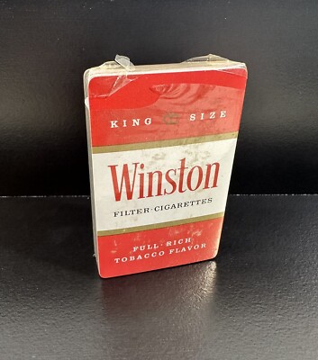high quality tobacco cigarettes Vintage Winston Cigarette Playing Cards - RJ Reynolds Tobacco Company Deck