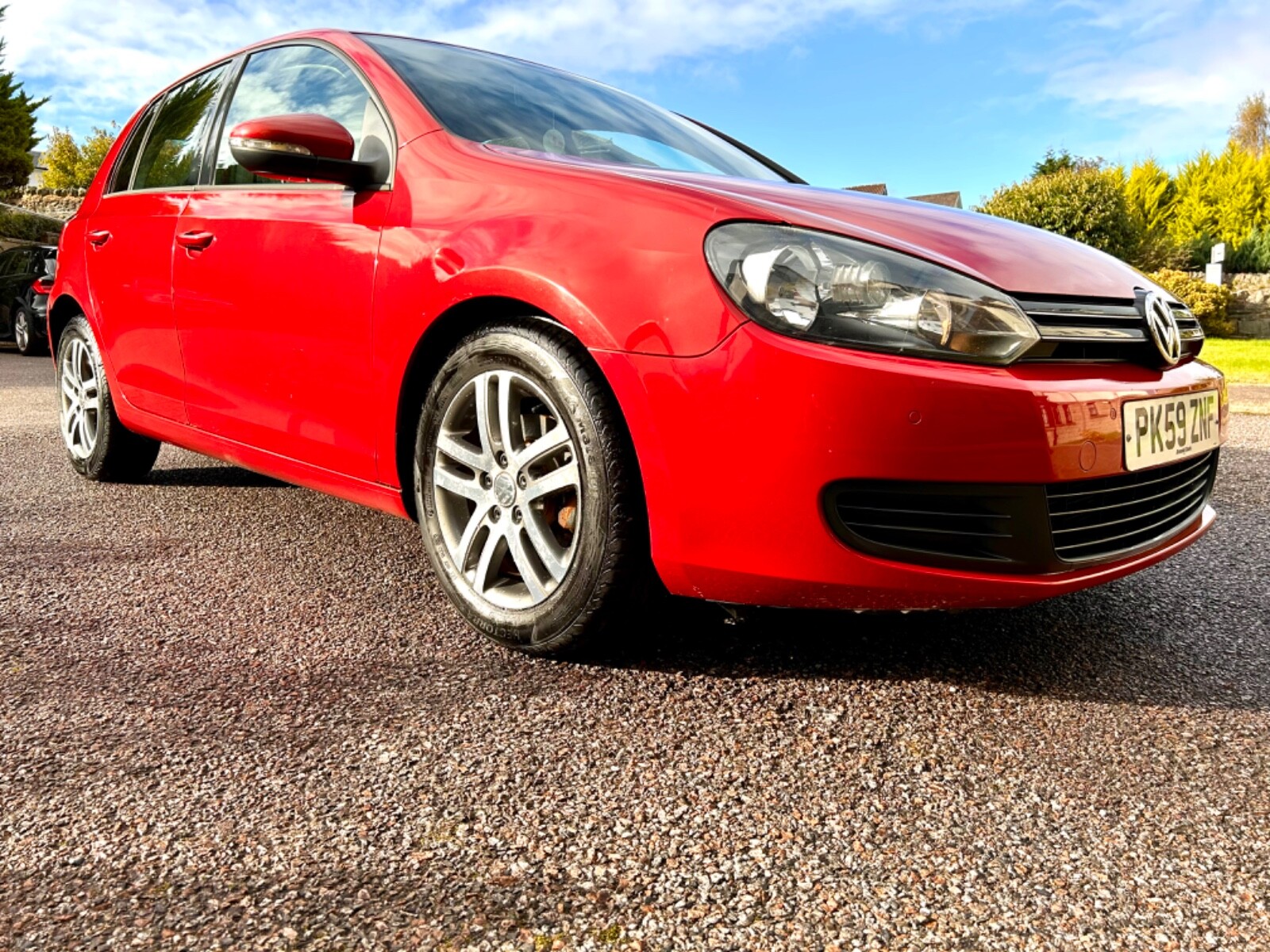 2009 Red Volkswagen Golf 1.6 TDi DSG Automatic Gearbox Fault. eBay