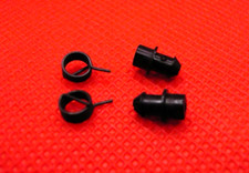 Pentax part for ZX series. Flash cover pin/shaft/hinge/spring. set of 2.