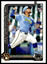 2025 Topps #16 Carlos Rodriguez RC Milwaukee Brewers