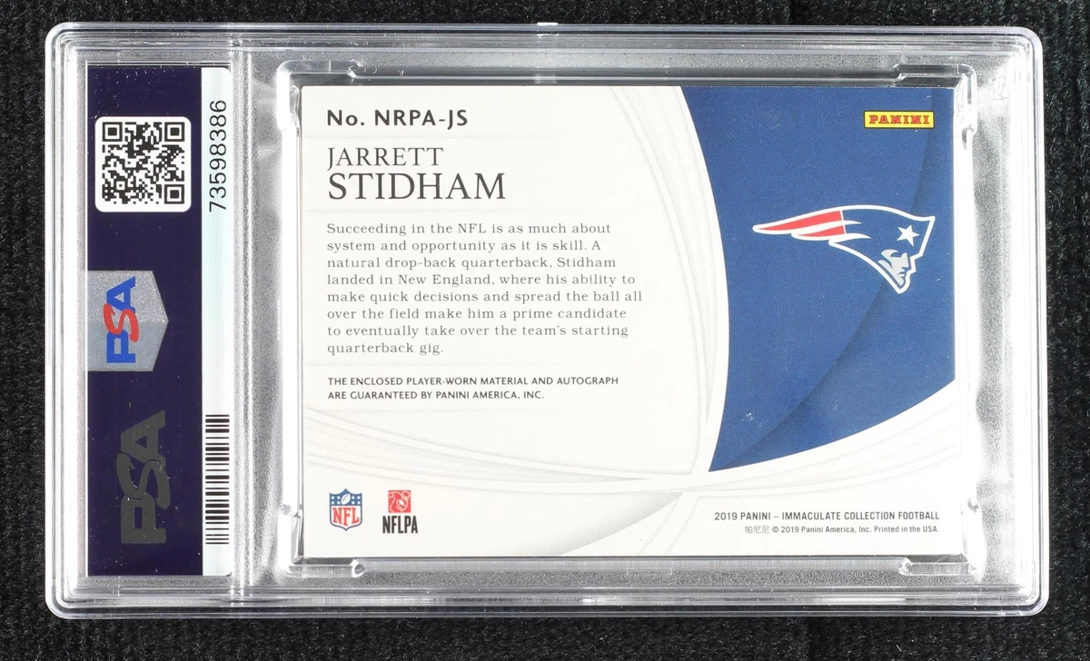 2019 Panini Immaculate Collection Jarrett Stidham #NRPA-JS